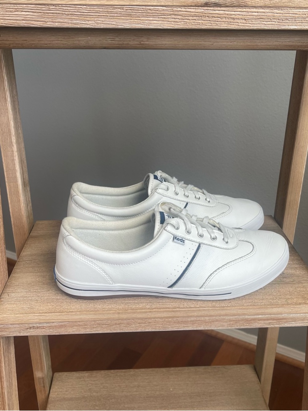 Keds Craze Women’s Size 10 White Leather Ortholite Sneakers Casual Comfort Shoes